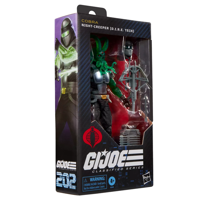 G.I. Joe Classified Series #202 Night-Creeper (d.i.r.e. tech) Action Figure 15cm