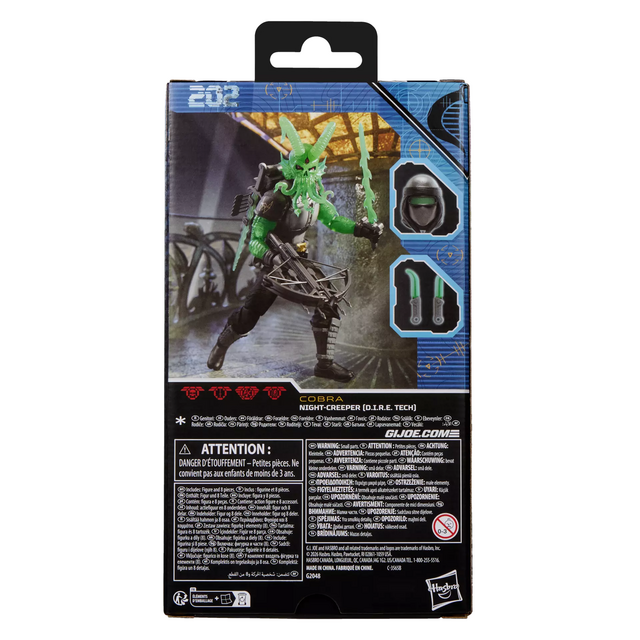 G.I. Joe Classified Series #202 Night-Creeper (d.i.r.e. tech) Action Figure 15cm