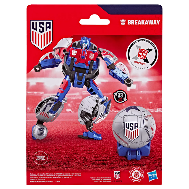 Transformers Deluxe Class US Soccer Federation Breakaway Action Figure 14cm