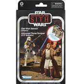 Star Wars Vintage Obi-Wan Kenobi (Utapau) & Airborne Clone Trooper (212th Battalion) 10cm