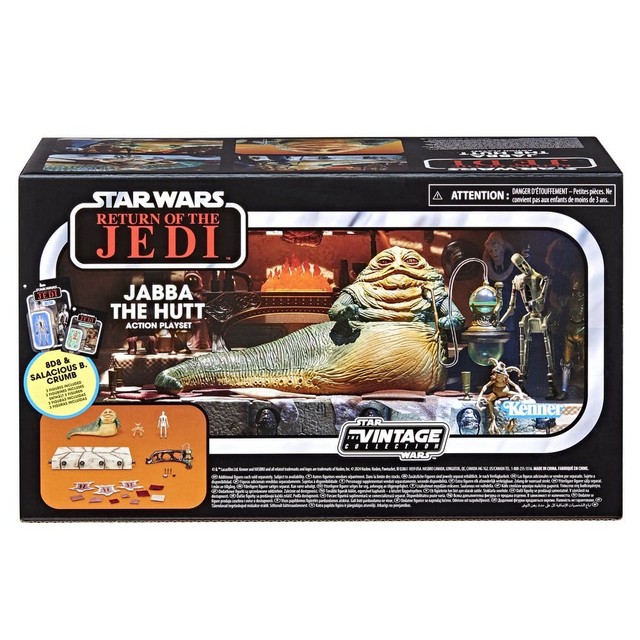 Star Wars Vintage Return of the Jedi Jabba the Hutt Action Playset