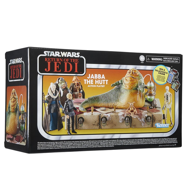 Star Wars Vintage Return of the Jedi Jabba the Hutt Action Playset