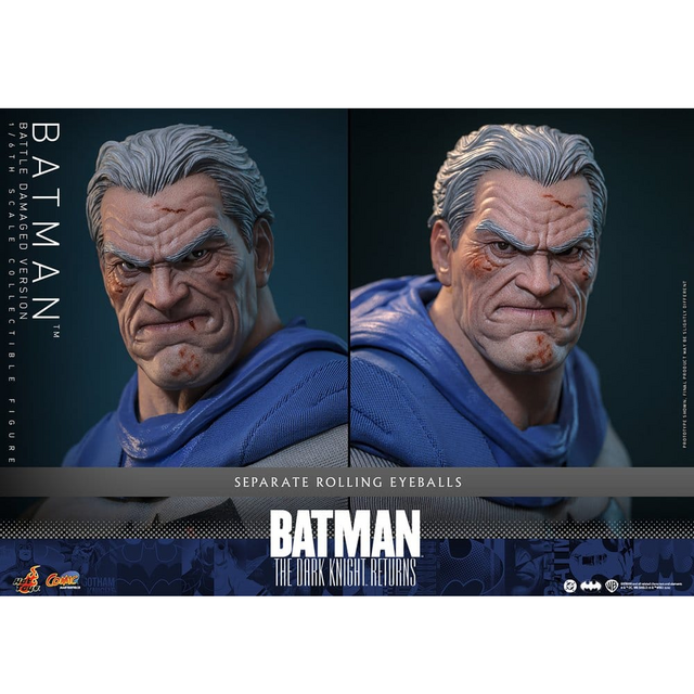 Batman: The Dark Knight Returns Comic Masterpiece Batman (Battle Damaged Version) 32cm
