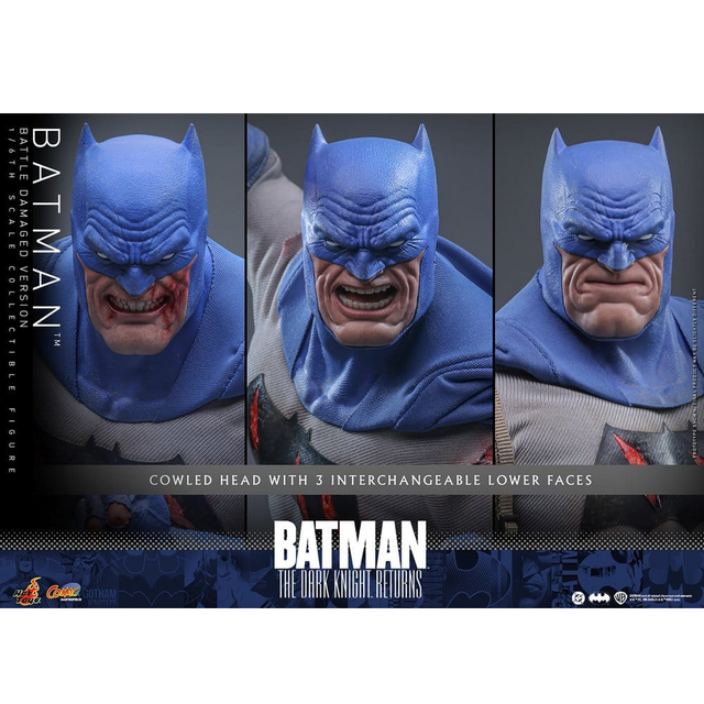 Batman: The Dark Knight Returns Comic Masterpiece Batman (Battle Damaged Version) 32cm