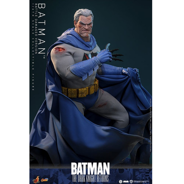 Batman: The Dark Knight Returns Comic Masterpiece Batman (Battle Damaged Version) 32cm