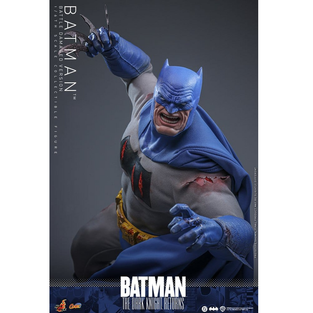 Batman: The Dark Knight Returns Comic Masterpiece Batman (Battle Damaged Version) 32cm