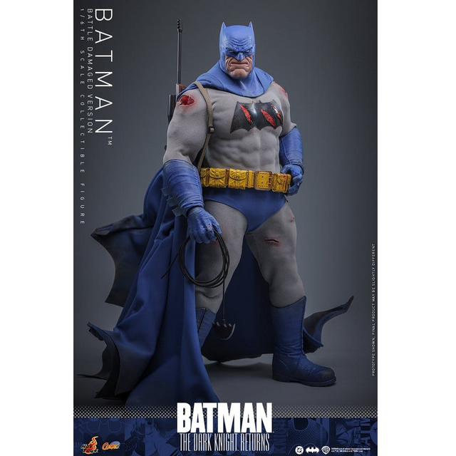 Batman: The Dark Knight Returns Comic Masterpiece Batman (Battle Damaged Version) 32cm