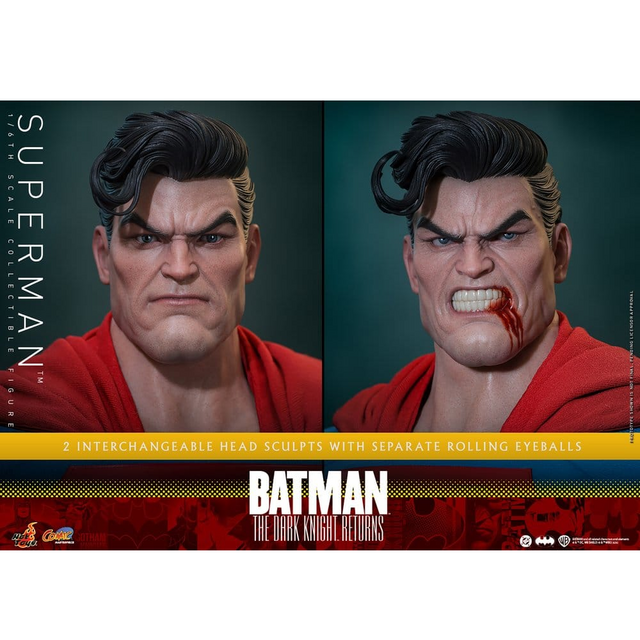 Batman: The Dark Knight Returns Comic Masterpiece Superman Action Figure 34cm
