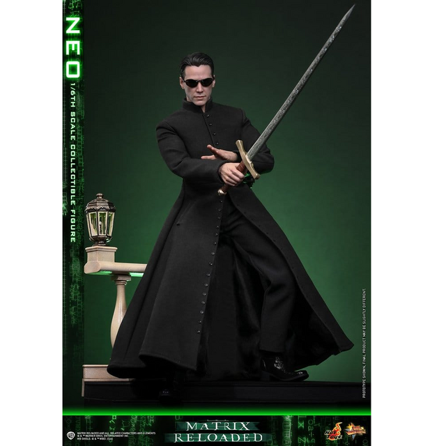 The Matrix Reloaded Movie Masterpiece Neo Action Figure 31cm