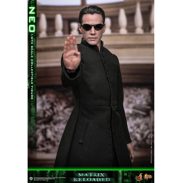 The Matrix Reloaded Movie Masterpiece Neo Action Figure 31cm