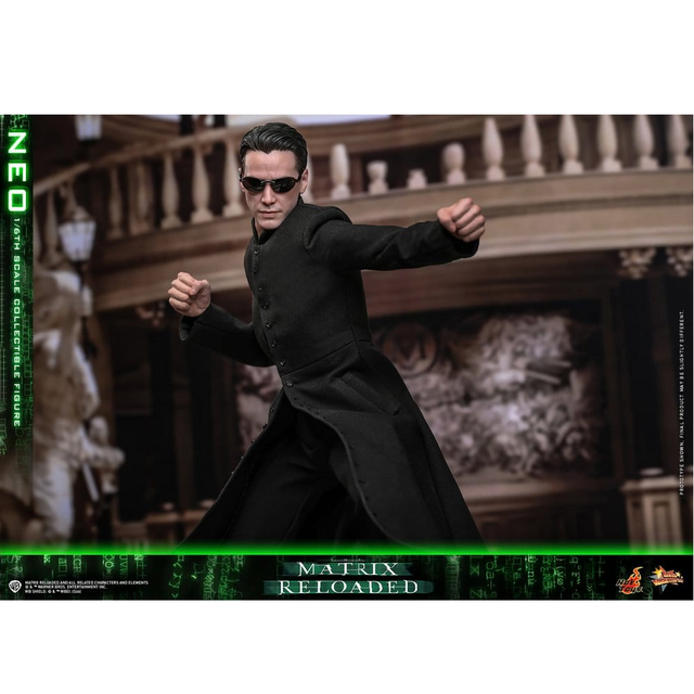 The Matrix Reloaded Movie Masterpiece Neo Action Figure 31cm