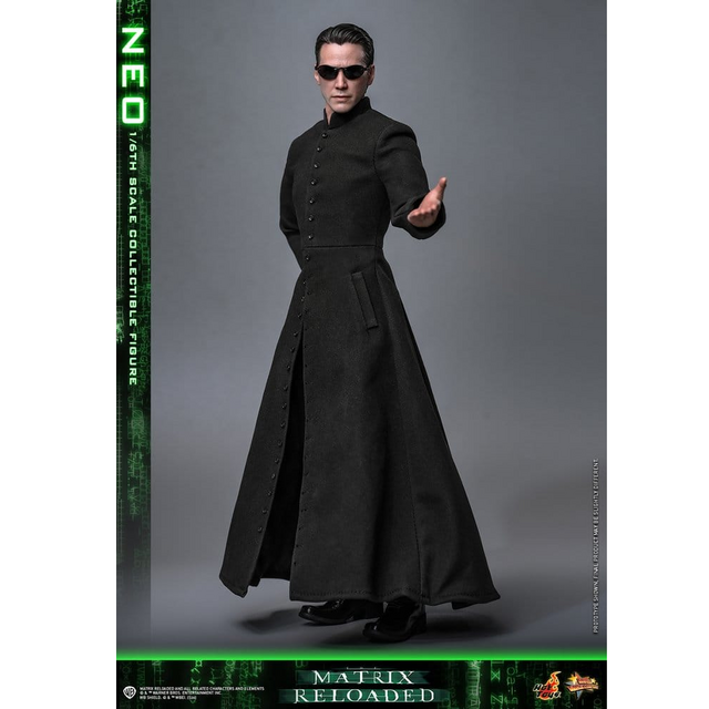 The Matrix Reloaded Movie Masterpiece Neo Action Figure 31cm