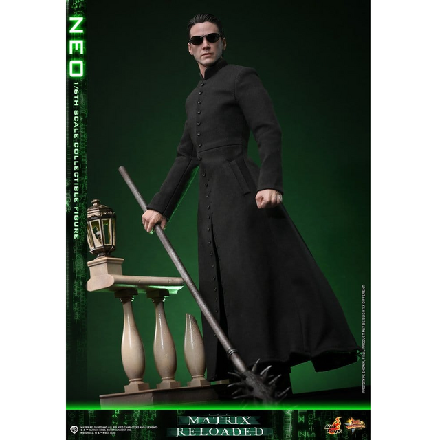 The Matrix Reloaded Movie Masterpiece Neo Action Figure 31cm