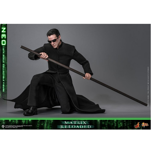 The Matrix Reloaded Movie Masterpiece Neo Action Figure 31cm
