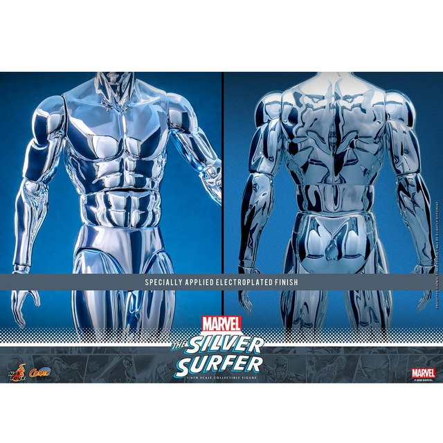 Marvel the Silver Surfer Action Figure 32cm