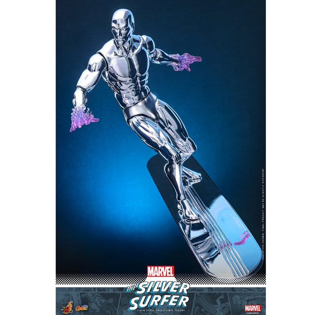 Marvel the Silver Surfer Action Figure 32cm