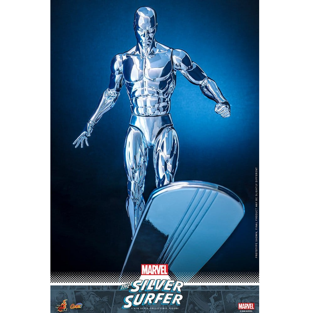 Marvel the Silver Surfer Action Figure 32cm