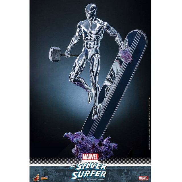 Marvel the Silver Surfer Action Figure 32cm