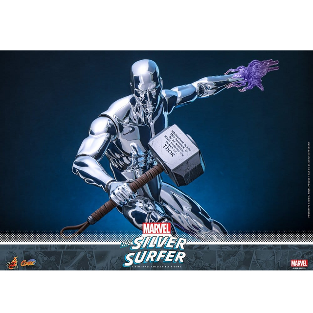 Marvel the Silver Surfer Action Figure 32cm