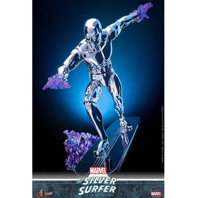 Marvel the Silver Surfer Action Figure 32cm