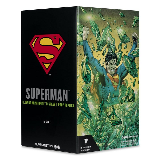 Superman Glowing Kryptonite Display Prop Replica 18cm