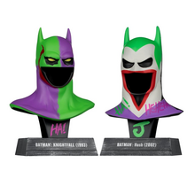 Batman Knightfall & Hush Cowl Replica 2-Pack 15cm