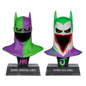 Batman Knightfall & Hush Cowl Replica 2-Pack 15cm