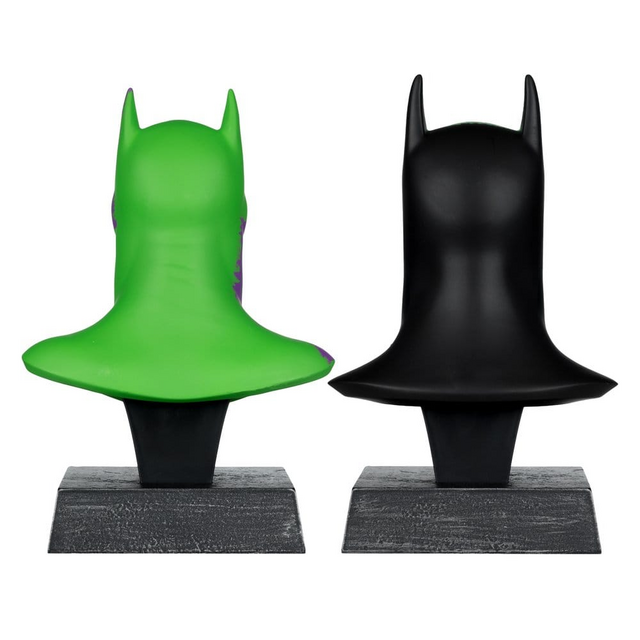 Batman Knightfall & Hush Cowl Replica 2-Pack 15cm