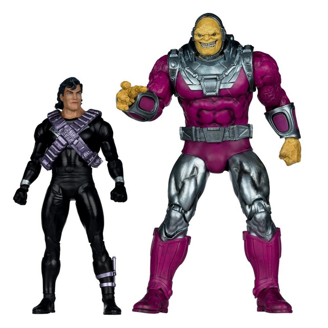 DC Multiverse 2-Pack Mongul vs Superman (Return of Superman) Action Figures