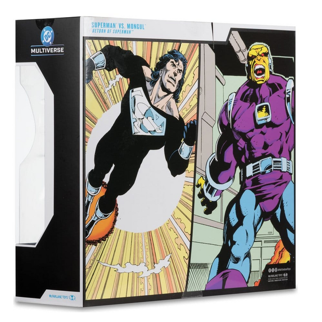 DC Multiverse 2-Pack Mongul vs Superman (Return of Superman) Action Figures