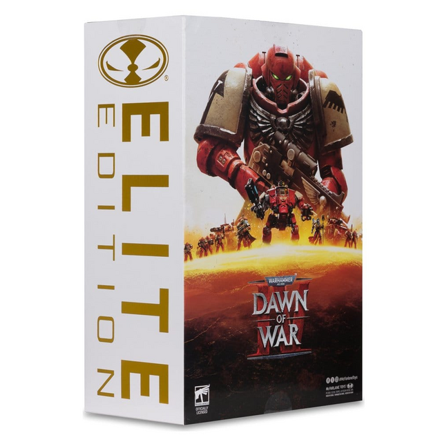 Elite Edition Warhammer 40K Captain Cyrus (Dawn of War 4) Action Figure 18cm