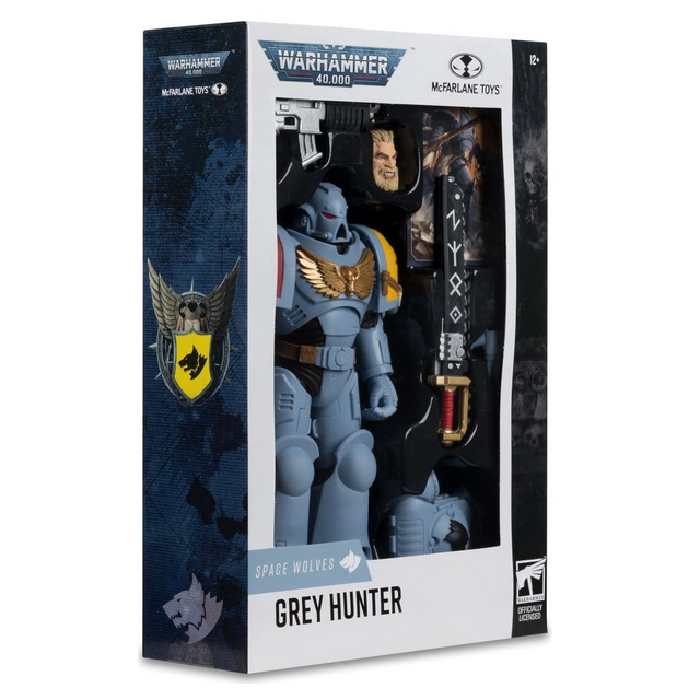 Warhammer 40K Grey Hunter (Space Wolves) Action Figure 18cm