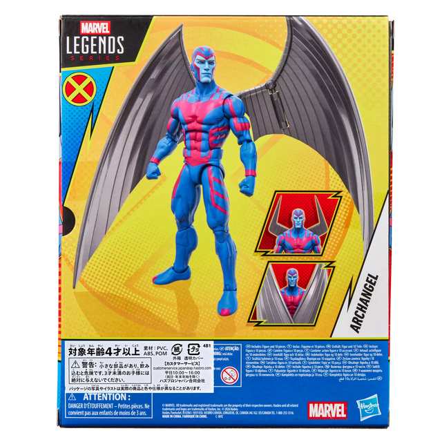 X-Men '97 Marvel Legends Series Archangel 15cm