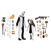 Terrifier 2 Ultimate Art the Clown & Little Pale Girl 2-pack 18cm