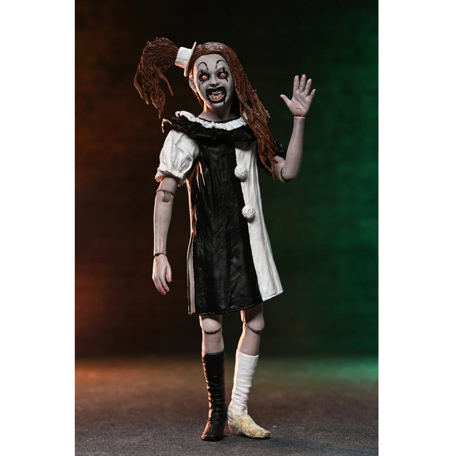 Terrifier 2 Ultimate Art the Clown & Little Pale Girl 2-pack 18cm