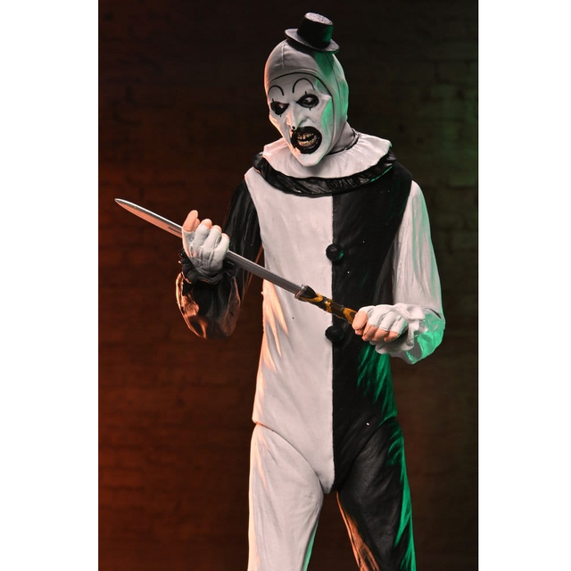 Terrifier 2 Ultimate Art the Clown & Little Pale Girl 2-pack 18cm