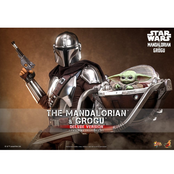 Star Wars The Mandalorian & Grogu Movie Masterpiece Deluxe Action Figure 31cm