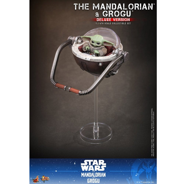 Star Wars The Mandalorian & Grogu Movie Masterpiece Deluxe Action Figure 31cm