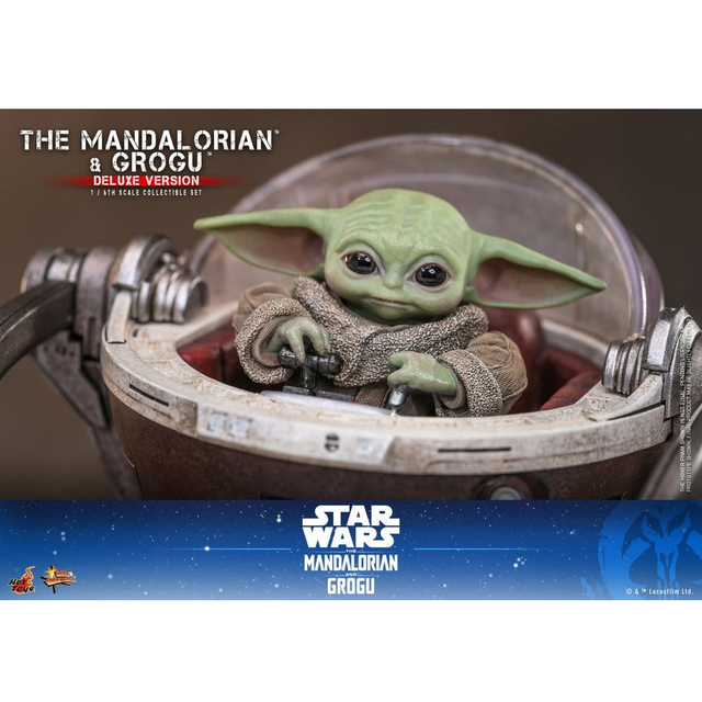 Star Wars The Mandalorian & Grogu Movie Masterpiece Deluxe Action Figure 31cm
