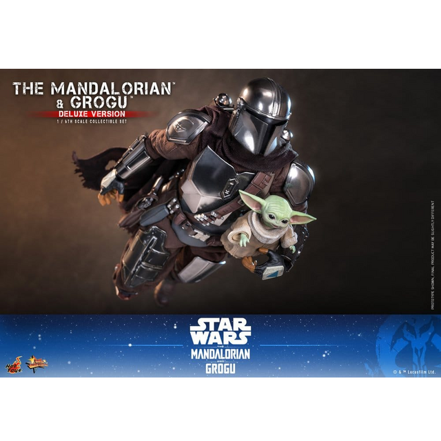 Star Wars The Mandalorian & Grogu Movie Masterpiece Deluxe Action Figure 31cm