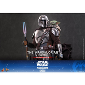 Star Wars The Mandalorian & Grogu Movie Masterpiece Deluxe Action Figure 31cm