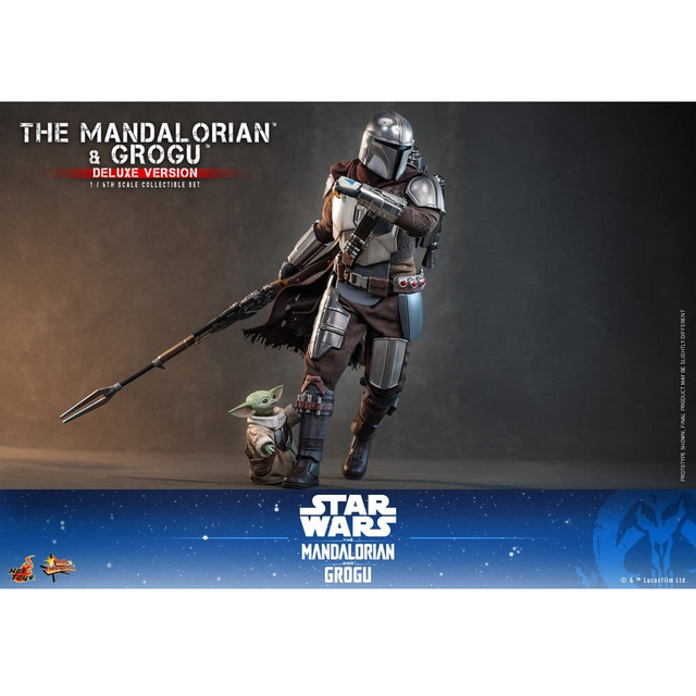 Star Wars The Mandalorian & Grogu Movie Masterpiece Deluxe Action Figure 31cm
