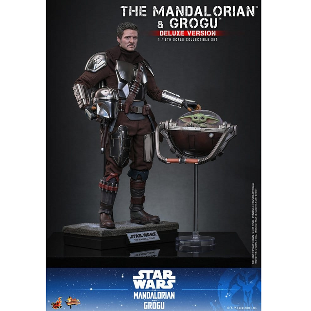 Star Wars The Mandalorian & Grogu Movie Masterpiece Deluxe Action Figure 31cm