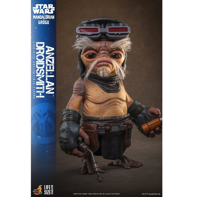 Star Wars: The Mandalorian & Grogu Life-Size Figure Anzellan Droidsmith 27cm