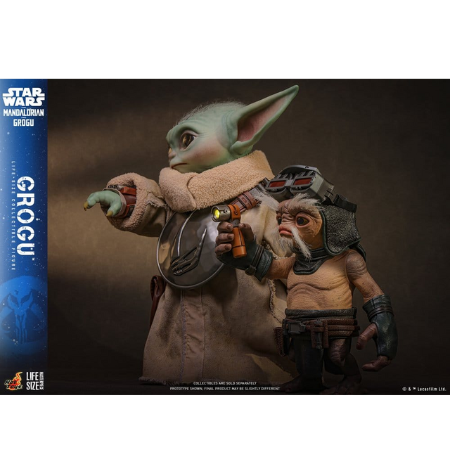Star Wars: The Mandalorian & Grogu Life-Size Figure Grogu 38cm