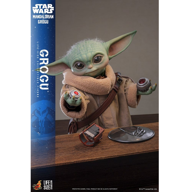 Star Wars: The Mandalorian & Grogu Life-Size Figure Grogu 38cm