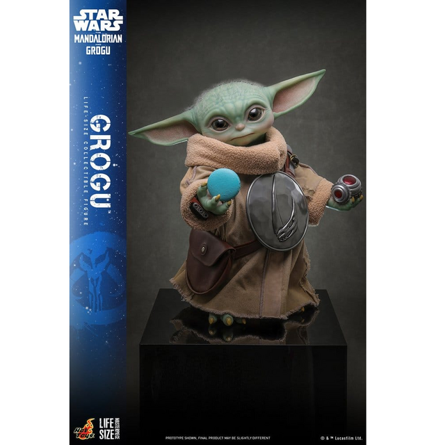 Star Wars: The Mandalorian & Grogu Life-Size Figure Grogu 38cm