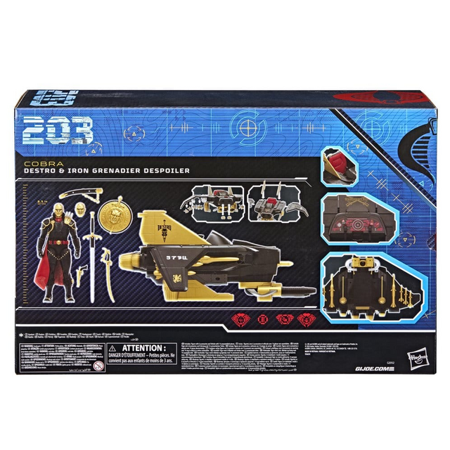 G.I. Joe Classified Series #203 Destro & Iron Grenadier Despoiler 15cm