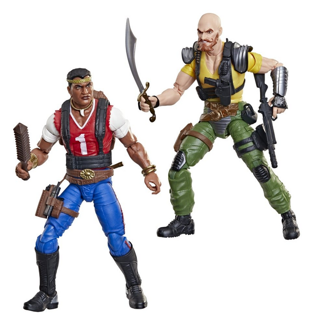 G.I. Joe Classified Series #193 David "Red Dog" Taputapu & Varujan "Taurus" Ayvazyan Action Figures 15cm