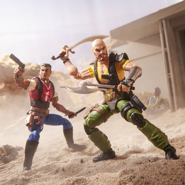 G.I. Joe Classified Series #193 David "Red Dog" Taputapu & Varujan "Taurus" Ayvazyan Action Figures 15cm